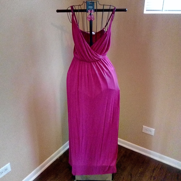 fuchsia sundress